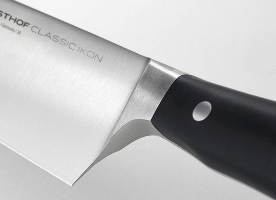 Набір ножів Wüsthof Classic Ikon 7 предметів чорний фото