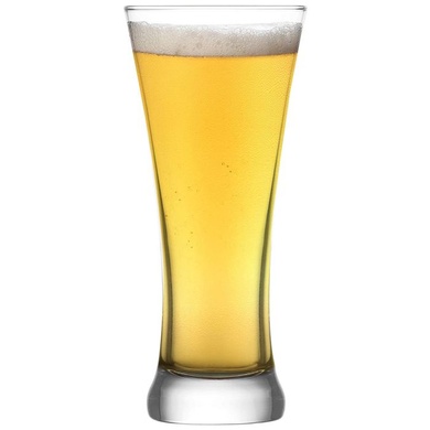Набір з 6 склянок для пива LAV Sorgun 380 мл фото