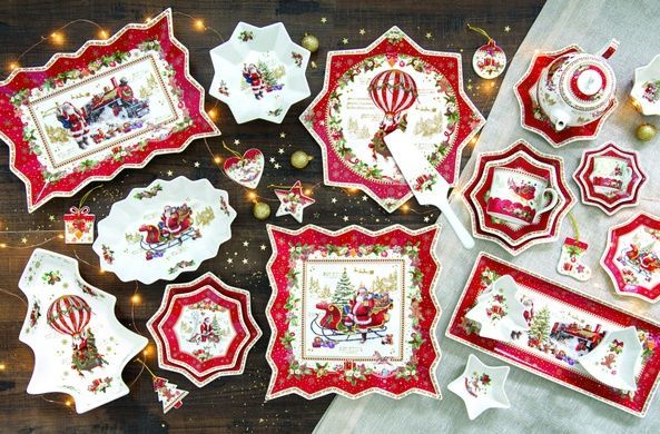 Набір із 2 піал Easy Life Christmas Memories 14 см фото