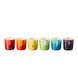 Набор из 6 чашек для эспрессо Le Creuset Rainbow 100 мл