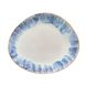 Тарілка обідня Costa Nova Brisa 26,6х22,5 см синя овальна