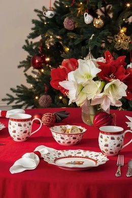 Набір із 2 чашок Villeroy & Boch Toy's Delight 340 мл новорічний фото