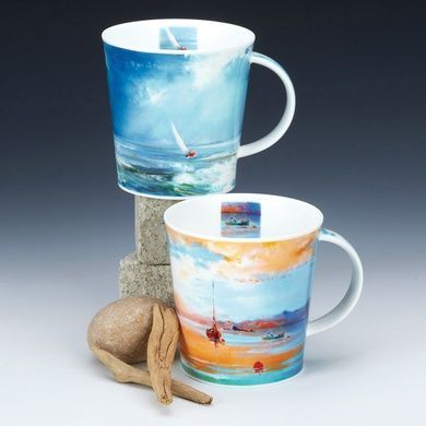 Чашка Dunoon Cair Seascape Peach 480 мл фото