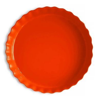 Форма для выпечки Emile Henry Ovenware 29,5 см круглая оранжевая фото
