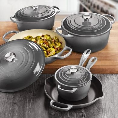 Каструля Le Creuset Flint 6,2 л з кришкою фото