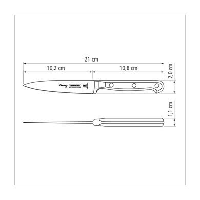 Нож Tramontina Century 10,1 см разделочный фото