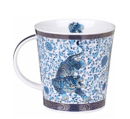 Чашка Dunoon Cairngorm Blue Ming Tiger 480 мл фото