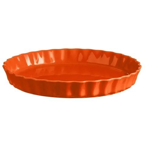 Форма для выпечки Emile Henry Ovenware 29,5 см круглая оранжевая фото