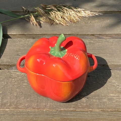 Форма для запікання Staub Pepper помаранчева фото