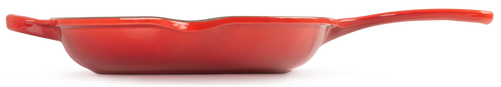 Сковорода-гриль Le Creuset Cerise 32 см чугунная овальная красная фото