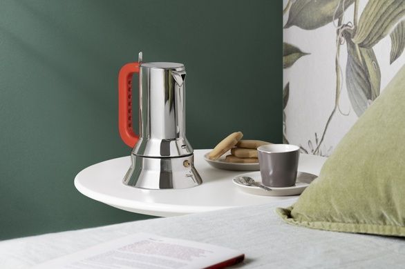 Гейзерна кавоварка 150 мл Alessi Manico forato на 3 чашки фото