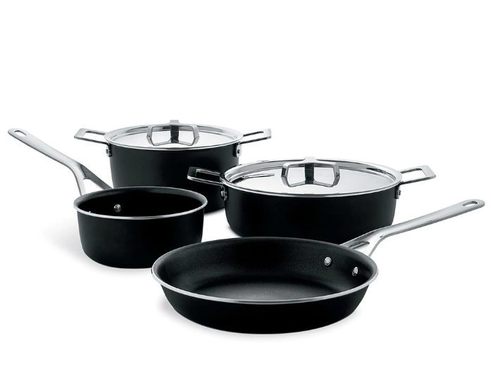 Набор посуды Alessi 6 предметов черный фото