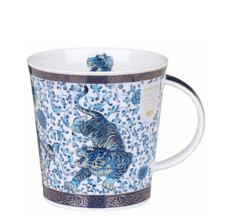 Чашка Dunoon Cairngorm Blue Ming Tiger 480 мл фото