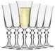 Набір з 6 келихів для шампанського 150 мл Krosno Krista