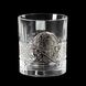 Набір склянок для віскі Boss Crystal Director з срібними накладками