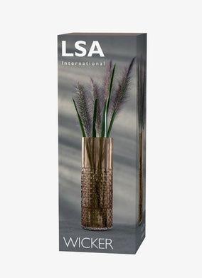 Ваза LSA International Wicker 40 см фото