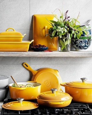 Сковорода Le Creuset Signature чугунная с деревянной ручкой фото