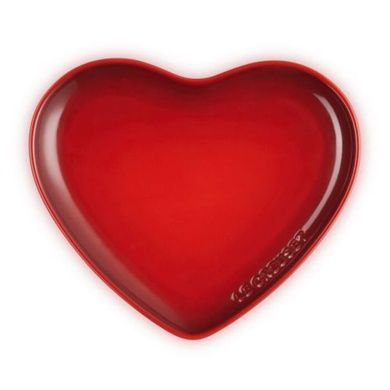 Набір із 2 чашок Villeroy & Boch With Love 290 мл та тарілки десертної Le Creuset Heart 23 см фото