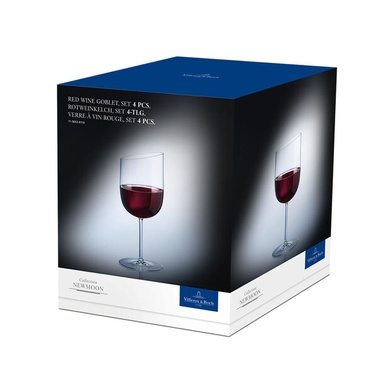 Набір із 4 келихів для вина 405 мл Villeroy & Boch Bicchieri Newmoon фото