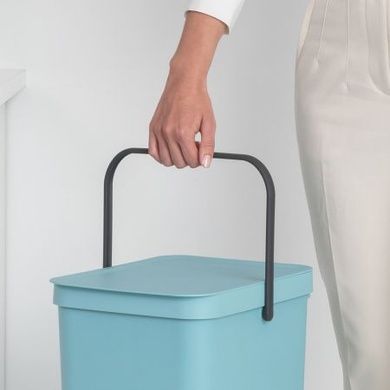 Відро сміттєве Brabantia Sort&Go 40 л м'ятне фото