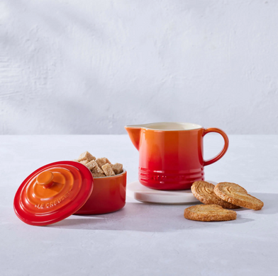 Набір із молочника та цукорниці Le Creuset Volcanic фото
