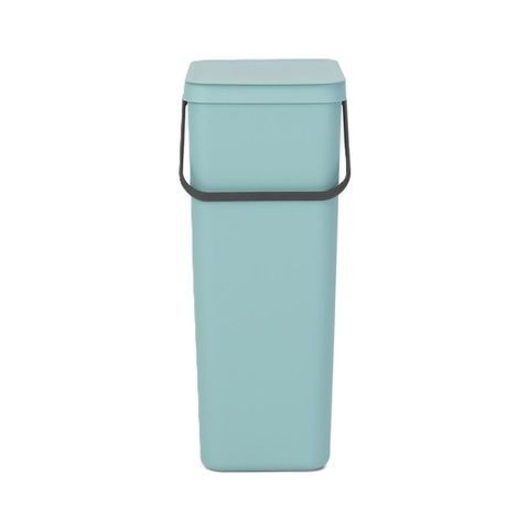 Ведро мусорное Brabantia Sort&Go 40 л мятное фото