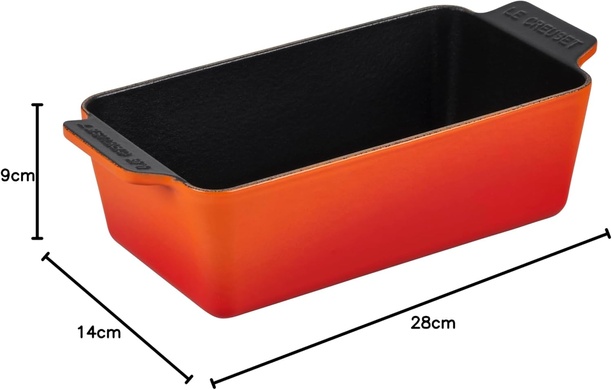 Форма для выпекания хлеба Le Creuset 28,2х13,6х8 см Satin Black фото