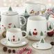 Набор из 2 чашек для кофе с блюдцами Easy Life Let It Snow 120 мл Snowman and Nutcracker