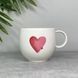 Набір із 2 чашок Villeroy & Boch With Love 290 мл та тарілки десертної Le Creuset Heart 23 см