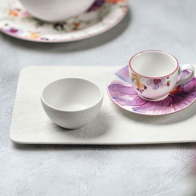 Блюдо Villeroy & Boch Manufacture Rock Blanc 28х17 см фото