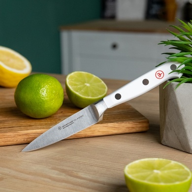 Нож для очистки Wüsthof Classic 9 см белый фото