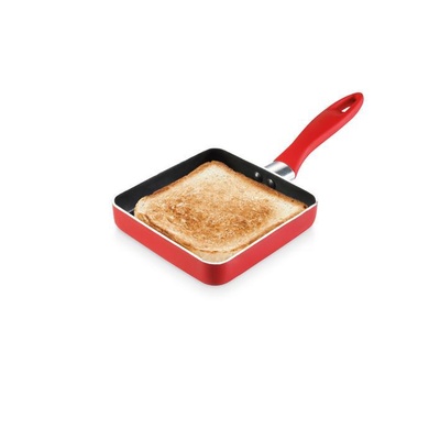 Сковорода-гриль Tescoma Presto Mini 12х12 см красная фото