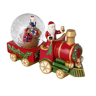 Снежный шар Villeroy & Boch Christmas Toys Memory 13х13х17 см поезд фото