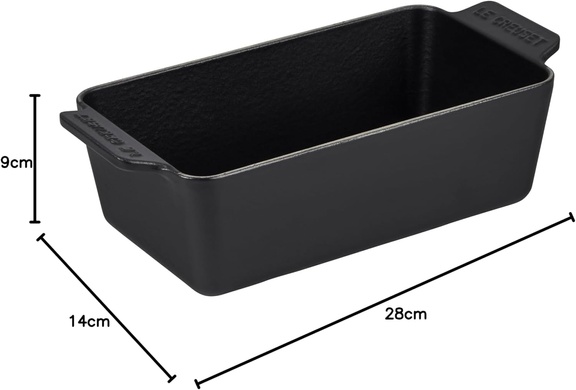 Форма для выпекания хлеба Le Creuset 28,2х13,6х8 см Satin Black фото