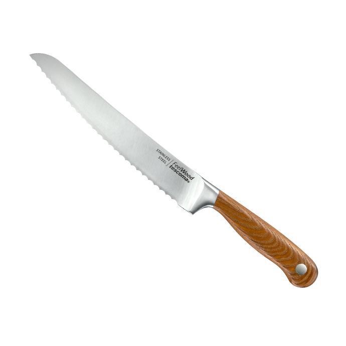 Нож Tescoma FeelWood 33 см для хлеба фото