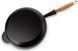 Сковорідка Le Creuset Satin black 28 см чавунна чорна дерев'яна ручка