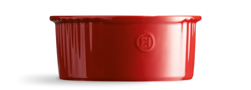 Форма для випічки суфле Emile Henry Douceurs 23,3х21 см червона фото