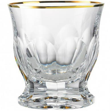 Набір із 2 склянок для віскі 220 мл Rogaska Aulide Gold низьких фото