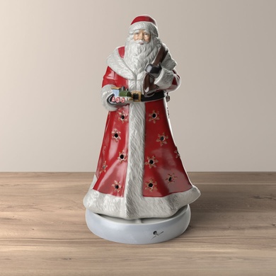 Музыкальная статуэтка Villeroy & Boch Christmas Toys Memory Santa 23x24x45 см фото