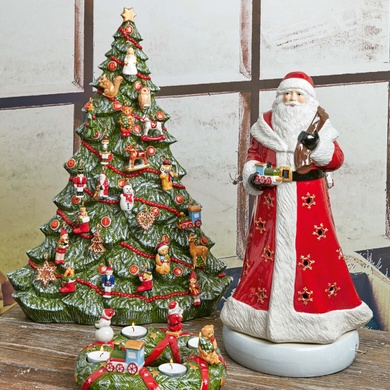 Музична статуетка Villeroy & Boch Christmas Toys Memory Santa 23x24x45 см фото