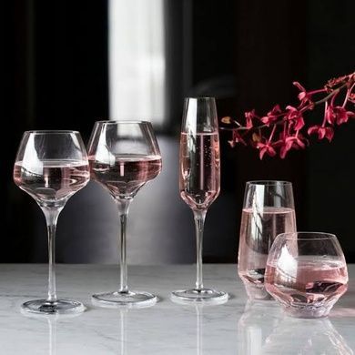 Набір із 2 келихів для вина Rogaska Blossom 120 мл фото