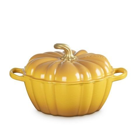 Кастрюля "Тыква" Le Creuset Signature 3,7 л Nectar с крышкой фото