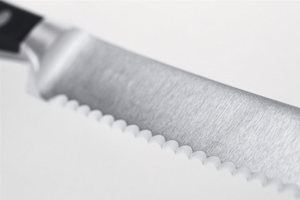 Нож для хлеба Wüsthof Classic 20 см черный фото