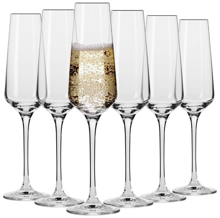Набор из 6 бокалов для шампанского 180 мл Krosno Avant-garde фото