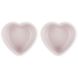 Набір із 2 форм для запікання Le Creuset Heart 300 мл рожевий