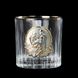 Набір склянок Boss Crystal Козаки Gold з платиновими, золотими та срібними накладками