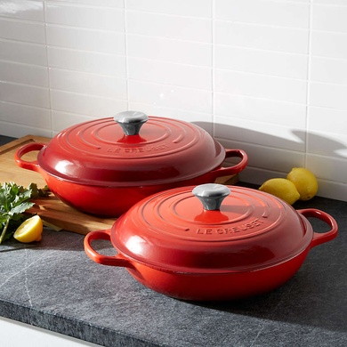 Набір посуду Le Creuset з очищувачем фото