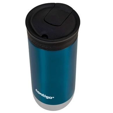 Термочашка Contigo Huron 470 мл бірюзова фото