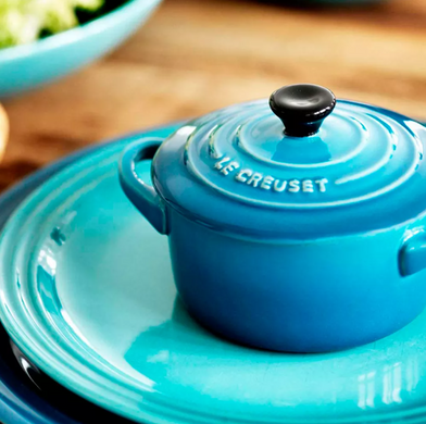 Набор из 4 порционных форм для запекания Le Creuset 250 мл Sea Breeze фото