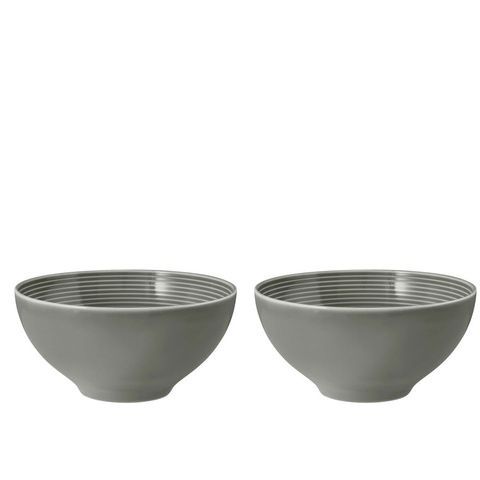 Набір із 2 салатників Seltmann Beat Color Glaze 15,5 см сірий фото